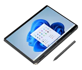 HP Spectre x360 2-in-1 Laptop 14-eu0098nr 14", Touch screen, Windows 11 Pro, Intel® Core™ Ultra 7, 16GB RAM, 2TB SSD, 3K, Nightfall black