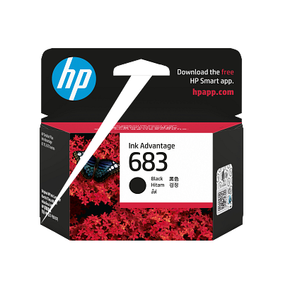 HP 683 Black Original Ink Advantage Cartridge