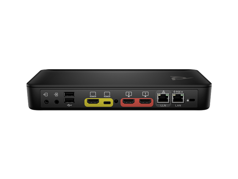Poly-Studio-G62-VDI27Black-VisID-GrayBG-Catalog-Rear