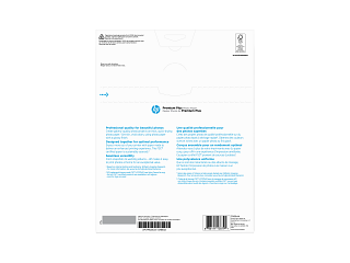 HP Premium Plus Photo Paper, Glossy, 80 lb, 8.5 x 11 in. (216 x 279 mm), 50 sheets CR664A - Img_Rear_320_240