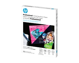 HP Professional Tri-Fold Business Paper, Glossy, 48 lb, 8.5 x 11 in. (216 x 279 mm), 150 sheets 4WN12A