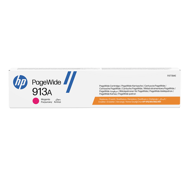 HP 913A Magenta EMEA PageWide Cartridge F6T78AE