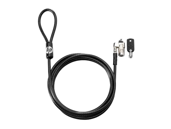 Security, HP Keyed Cable Lock 10 mm