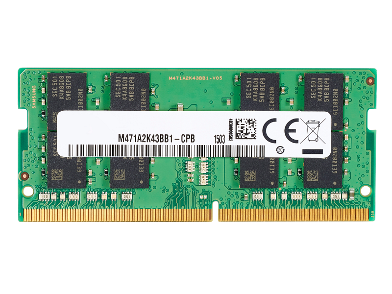 Memória DDR4 SODIMM HP de 16 GB a 3200 MHz | HP® Portugal Memória DDR4 SODIMM HP de 16 GB a 3200 MHz | HP® Portugal