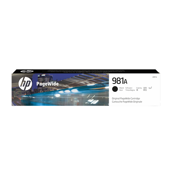 HP 981A Black Original PageWide Cartridge WW