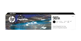 HP 981A Black Original PageWide Cartridge, J3M71A