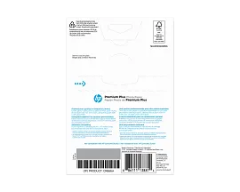 HP Premium Plus Photo Paper, Satin, 80 lb, 4 x 6 in. (101 x 152 mm), 100 sheets CR666A