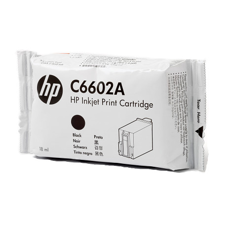 HP C6602A fekete általános Inkjet tintapatron eredeti ipari nyomtatókhoz