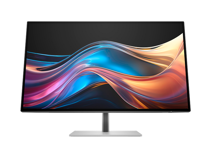 HP Series 7 Pro 27 QHD Monitor - 727pq PikeSilver CoreSet Front WhiteBg