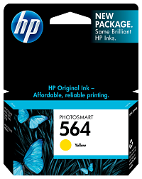 HP 564 Yellow Original Ink Cartridge