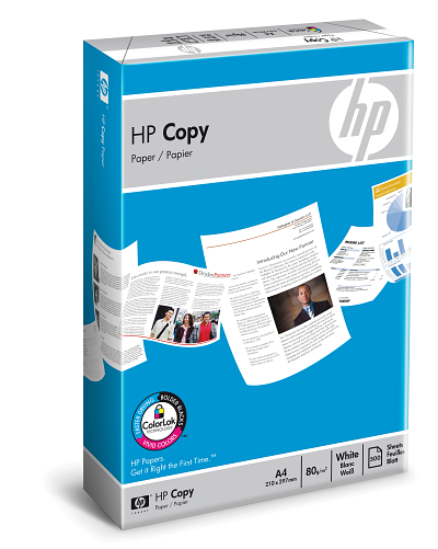 HP Copy Paper 80 gsm-500 sht/A4/210 x 297 mm