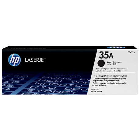 HP 35A CB435A Fekete toner / festékkazetta LaserJet P1005 / P1006 nyomtatókhoz (1500 old.)