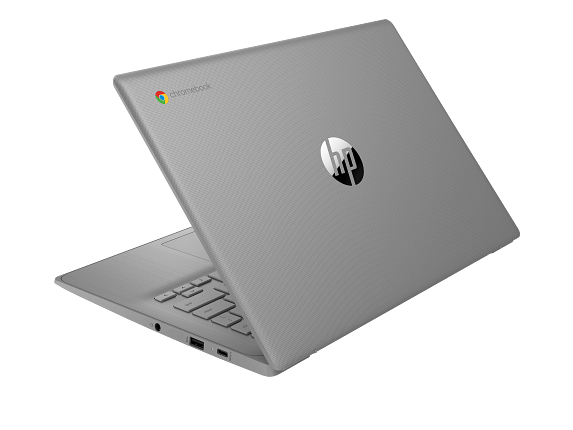 HP Chromebook Laptop Computer 14" HD Intel Celeron 4 GB memory; 64 GB eMMC - Afbeelding 4 van 10