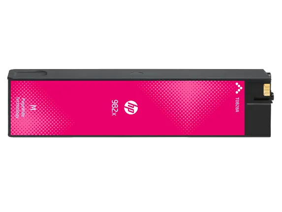 HP® 982X High Yield Magenta Original PageWide Cartridge (T0B28A)