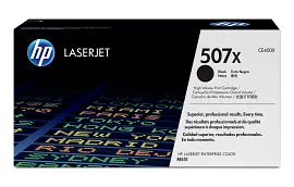 HP 507X High Yield Black Original LaserJet Toner Cartridge, CE400X