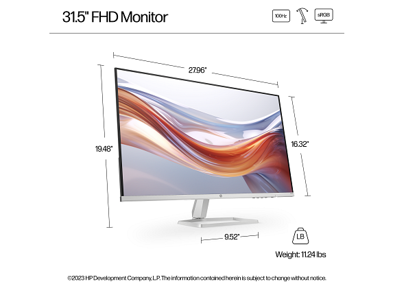 HP Series 5 27-inch FHD Monitor 527sf - HP® Store