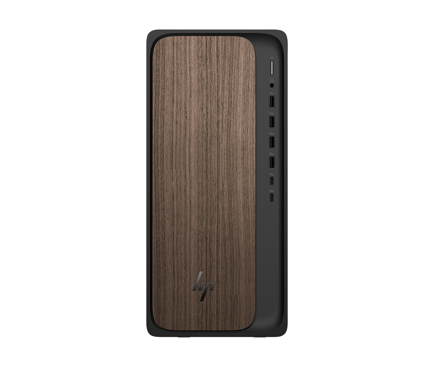 HP OmniDesk Desktop AI M03-0175t PC, Windows 11 Home, Intel® Core™ Ultra 7, 16GB RAM, 2TB SSD, NVIDIA® GeForce RTX™ 4060, Dark wood