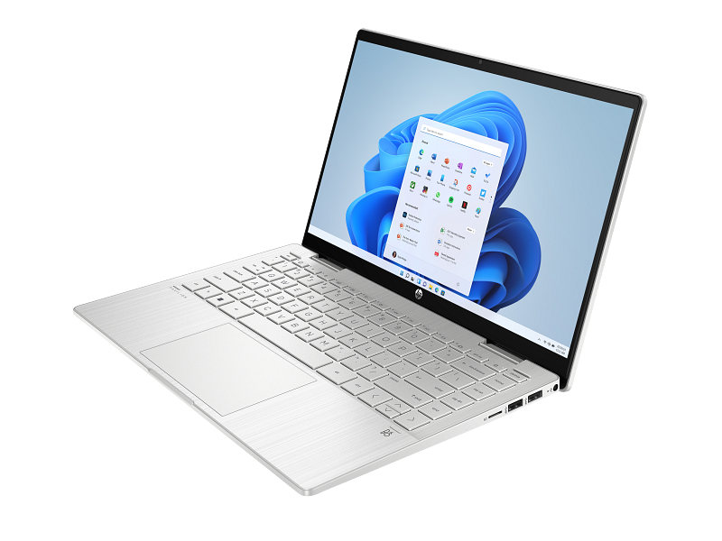 22C1 - HP Pavilion x360 14 inch 2-in-1 Laptop PC NaturalSilver FF WLAN nonFPR nonODD T NT Win11 Core