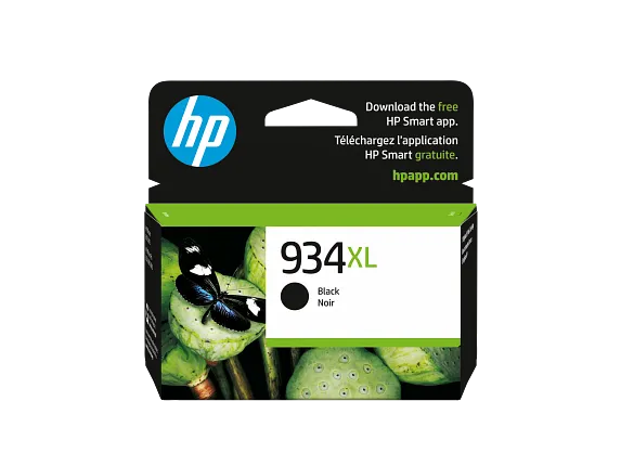 Ink Supplies, HP 934XL High Yield Black Original Ink Cartridge, C2P23AN#140