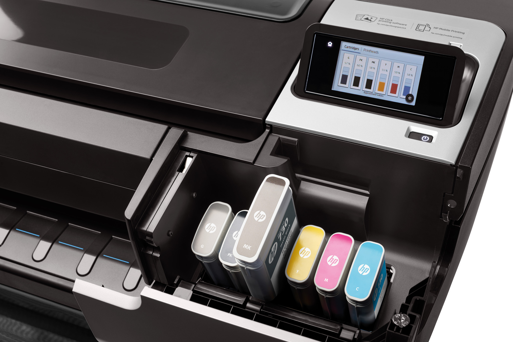 HP DesignJet T1700 44-in PostScript Printer