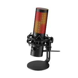 HyperX QuadCast 2 S - USB Microphone (Black) + HyperX Caster Microphone and Camera Arm Bundle