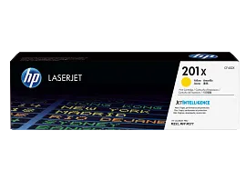 HP 201X High Yield Yellow Original LaserJet Toner Cartridge, CF402X