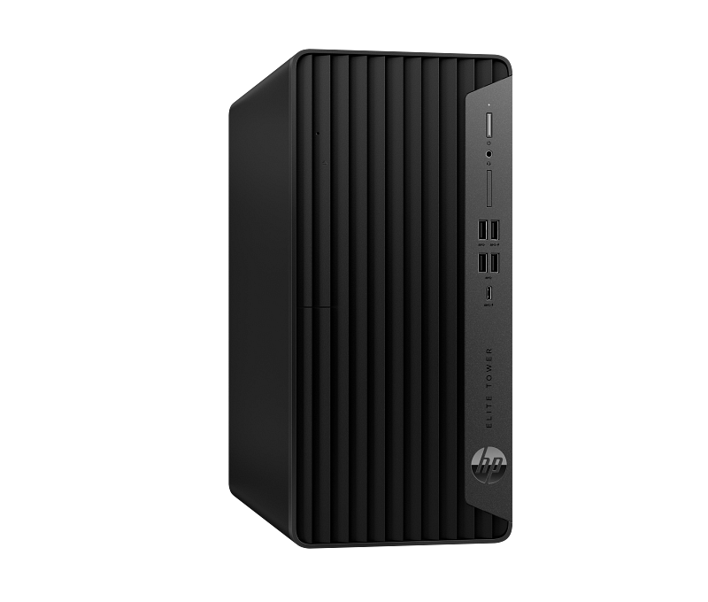 HP Elite Tower 800 G9 Desktop PC GravityGrey nonODD Coreset Vertical Right Facing
