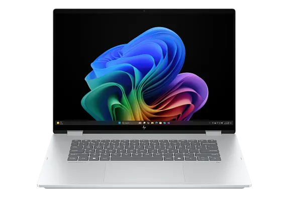 HP OmniBook 7 Flip 2-in-1 Laptop Next Gen AI 16-au0017nr 16", Touch screen, Windows 11 Home,  Intel® Core™ Ultra 5, 16GB RAM, 512GB SSD, 2K, Glacier silver