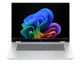 HP OmniBook 7 FlipNGAI 16, Windows 11 Home, 16", Touch screen, Intel® Core™ Ultra 7, 16GB RAM, 512GB SSD, 2K, Glacier silver
