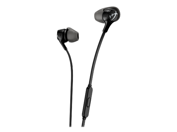 HyperX Cloud Earbuds II - Gaming Earbuds with Mic - Black - Headset
