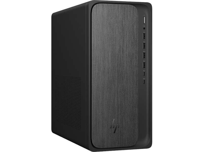 25C1_OmniDesk_16L_FF_Jet Black_Gray Wood_CoreSet_FrontRight_M2937355