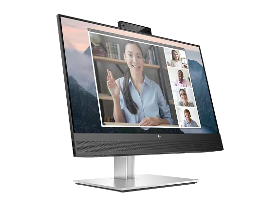 Series 5 of 13 Business Monitors, HP E24mv G4 FHD Conferencing Monitor