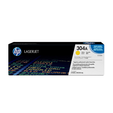 HP 304A CC532A sárga toner / festékkazetta Color Laserjet CM2320 CP2025 nyomtatókhoz (2800 old.)