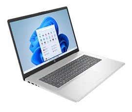 HP Laptop 17-cn3097nr, Windows 11 Home, 17.3", Intel® Core™ i7, 16GB RAM, 256GB SSD, 1TB HDD, FHD, Natural silver