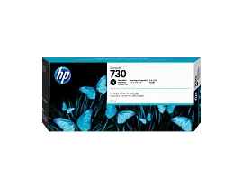 HP 730 300-ml Photo Black DesignJet Ink Cartridge, P2V73A