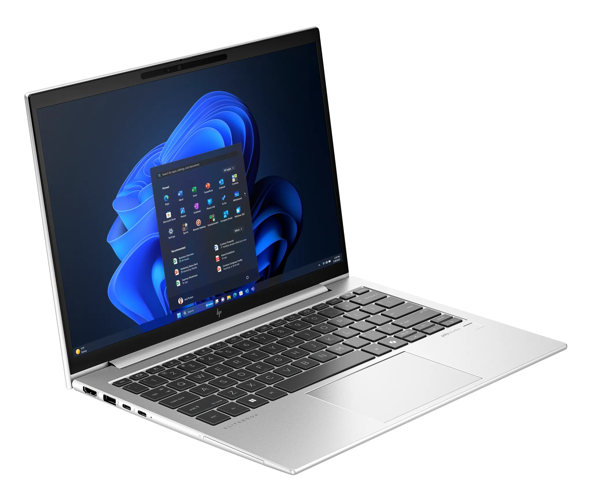 HP EliteBook x360 830 G8 13.3-inch, Core i5-1145G7 HP EliteBook 