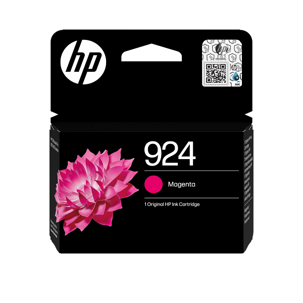 HP 924 Magenta Original Ink Cartridge 4K0U4-80005 4K0U4NE