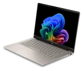 HP OmniBook 5 Laptop Next Gen AI 14, Windows 11 Home, 14", AMD Ryzen™ AI 7, 16GB RAM, 512GB SSD, 2K, Sahara silver