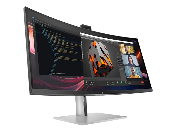 HP Series 7 Pro 34 inch WQHD Conferencing Monitor - 734pm