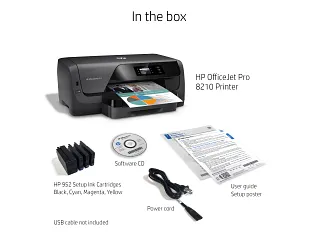HP OfficeJet Pro 8210 Printer (D9L64A#B1H) - HP® Store HP OfficeJet Pro 8210 Printer (D9L64A#B1H) - HP® Store