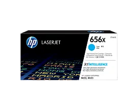 HP 656X High Yield Cyan Original LaserJet Toner Cartridge, CF461X