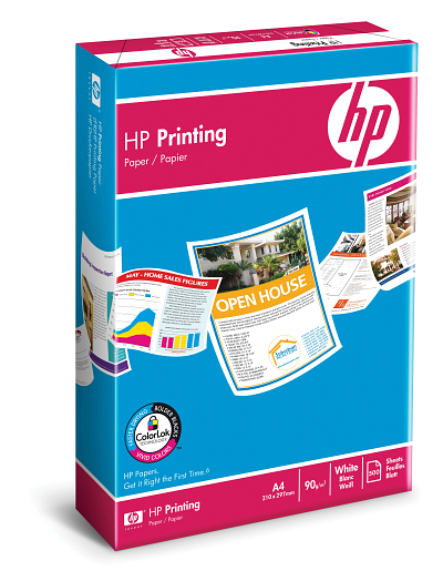 HP Printing Paper 90 gsm-500 sht/A4/210 x 297 mm