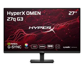 HyperX OMEN 27 inch QHD 240Hz Gaming Monitor - OMEN 27q  G3