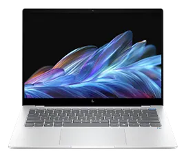 HP OmniBook X Laptop 14, Windows 11 Home, 14", Touch screen, Qualcomm® X Plus, 16GB RAM, 1TB SSD, 2.2K, Glacier silver