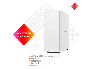 OMEN HP 25L Gaming Desktop, Windows 11 Home, AMD Ryzen™ 7, 16GB