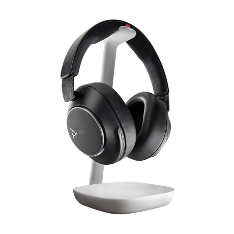 HP 8G7T8AA Poly Voyager Surround 85 UC USB-C headset Microsoft Teams-tanúsítvánnyal + USB-C–USB-A-adapter + töltőállvány