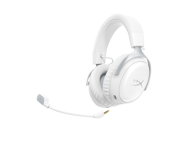 HyperX Cloud III S - Wireless Gaming Headset (White) | HP® Africa