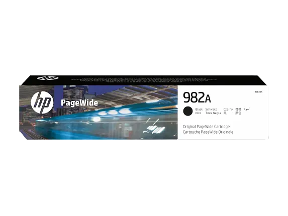 ブルーページ HP® 982A Black Original PageWide Cartridge (T0B26A)
