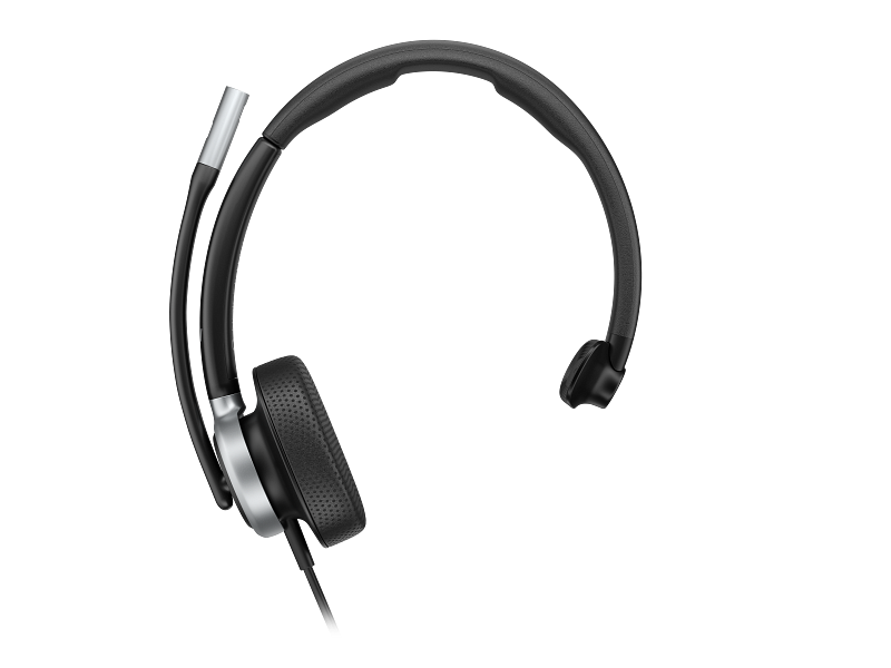 HP Poly Mission 615 USB Headset Monaural Catalog Transparent Front