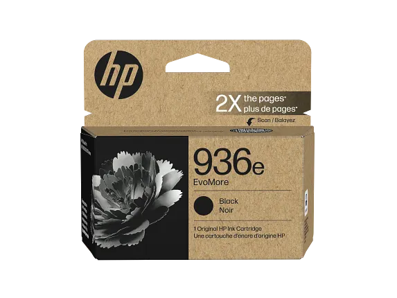 HP 936e EvoMore Black Original Ink Cartridge, 4S6V6LN